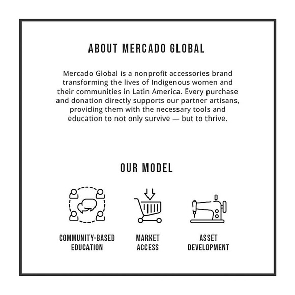 Mercado Global Rosa Tote & Cristina Cosmetic Pouch in Raspberry Paleta - Picture 15 of 16